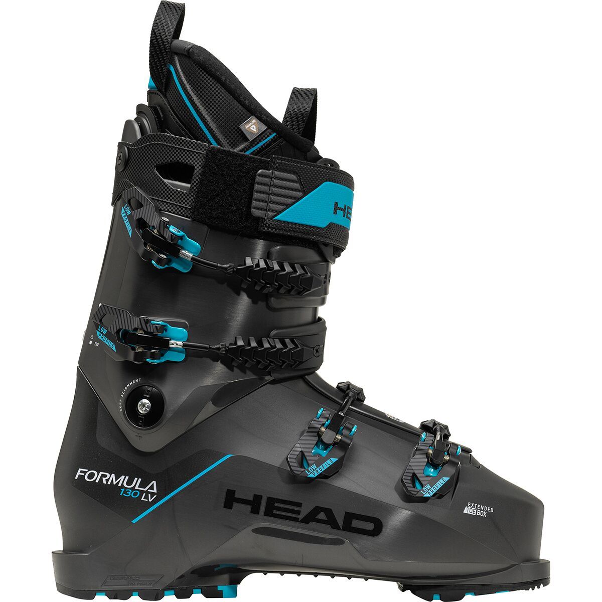 Head Skis USA Formula 130 LV GW Boot - 2024 Anthracite, 28.5