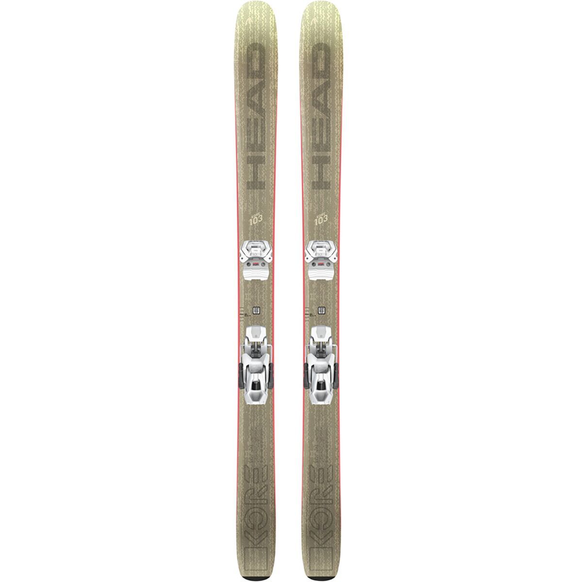 Image of Head Skis USA Kore 103 Ski - 2025 - Women's Beige, 163cm