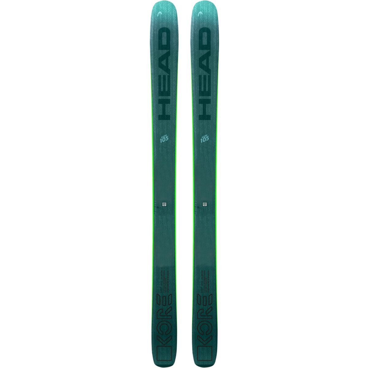 Head Skis USA Head Skis USA Kore 105 Ski - 2025 Anthracite/Green, 191cm