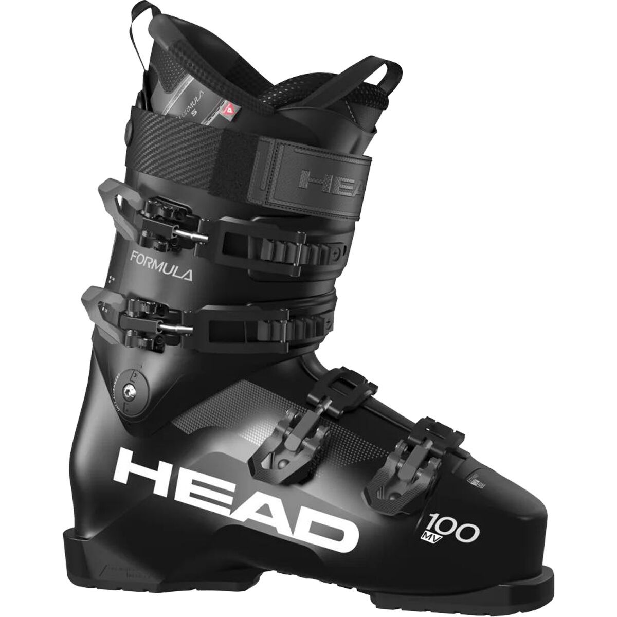 Head Skis USA Formula 100 Mv Alpine Ski Boots 2025 Black, 25.5