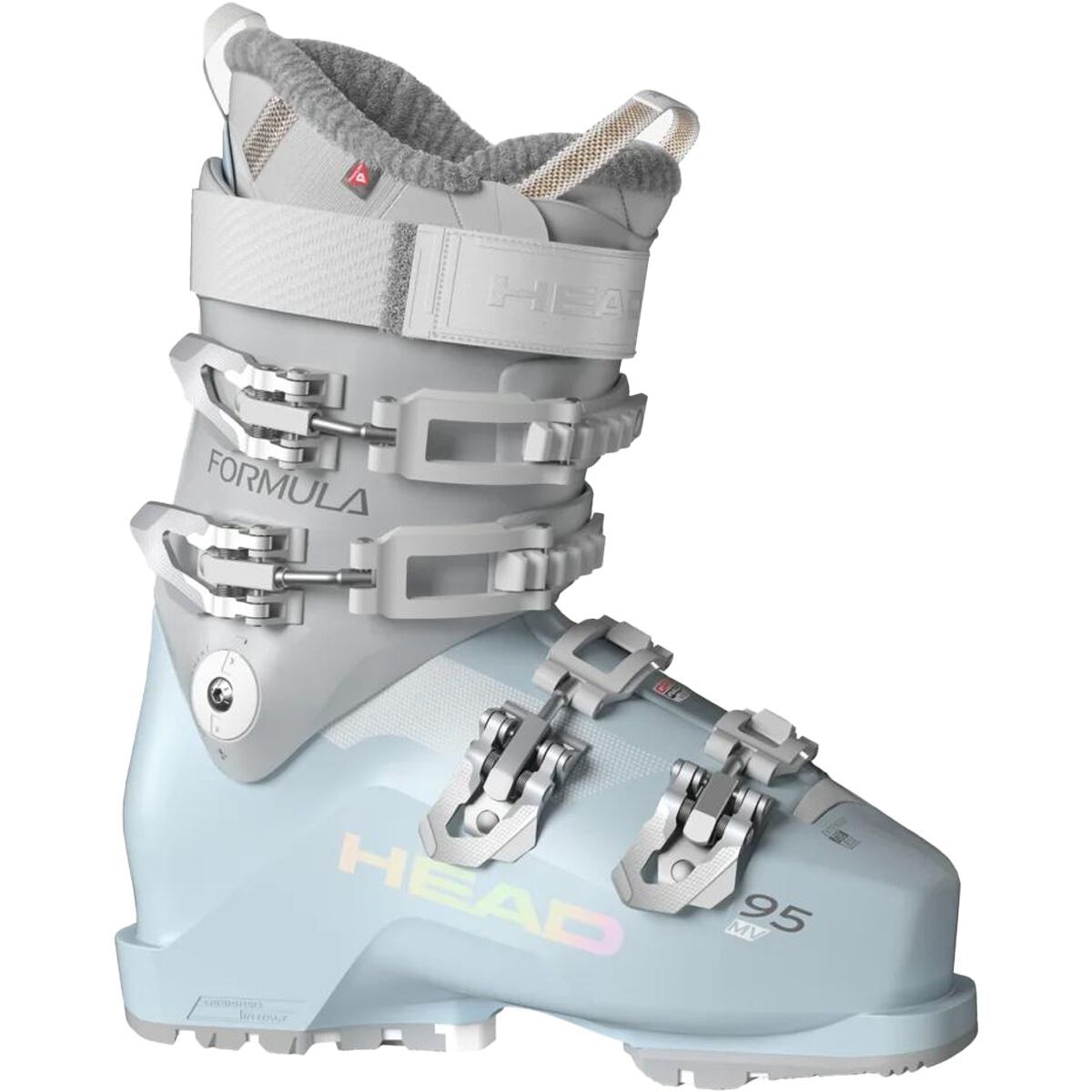 Image of Head Skis USA Formula 95 Mv Gw Ski Boots - Women's - 2025 Ice/Grey, 26.5