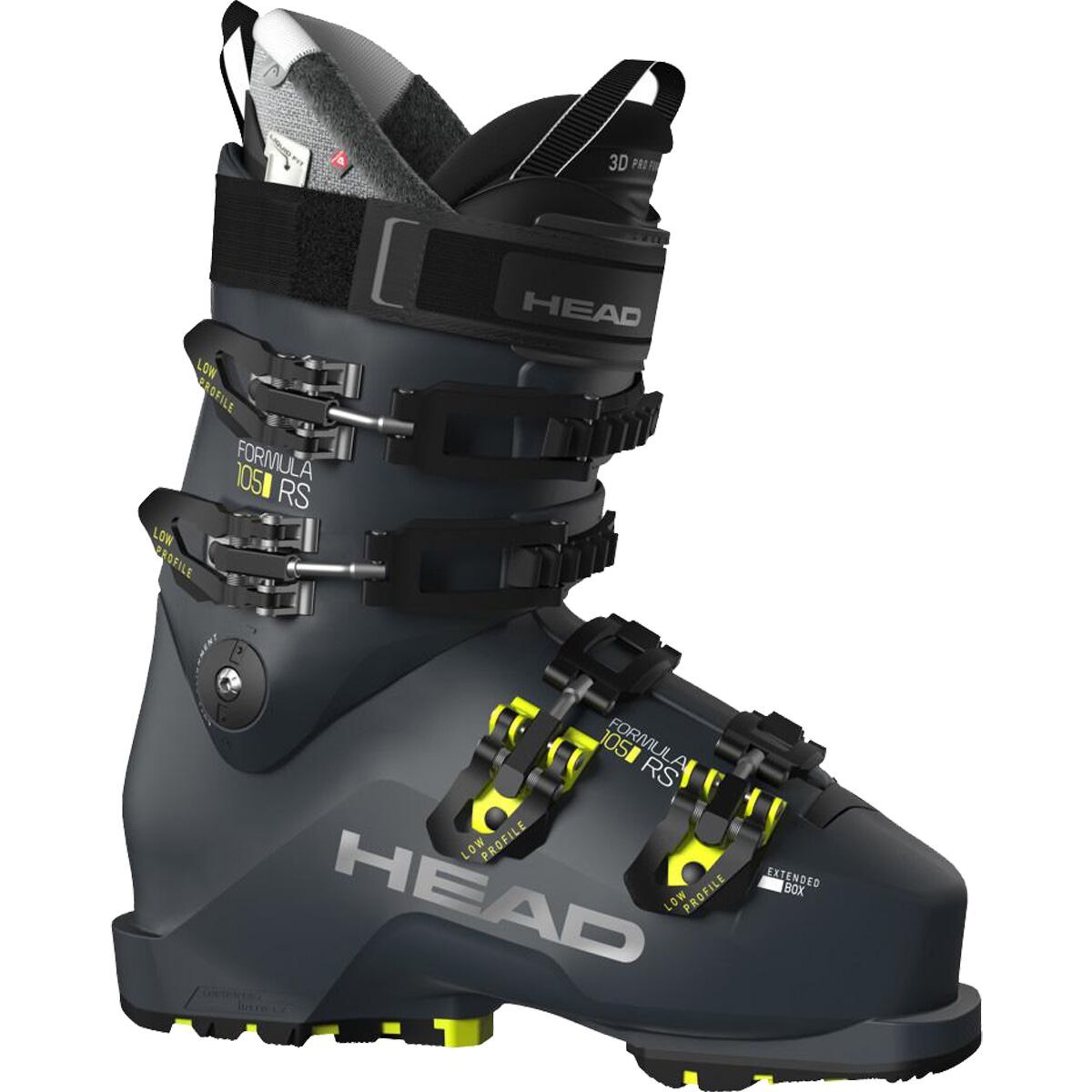 Image of Head USA Formula Rs 105 Gw Ski Boots - Women's - 2023 Dark Blue/Yellow, 27.5