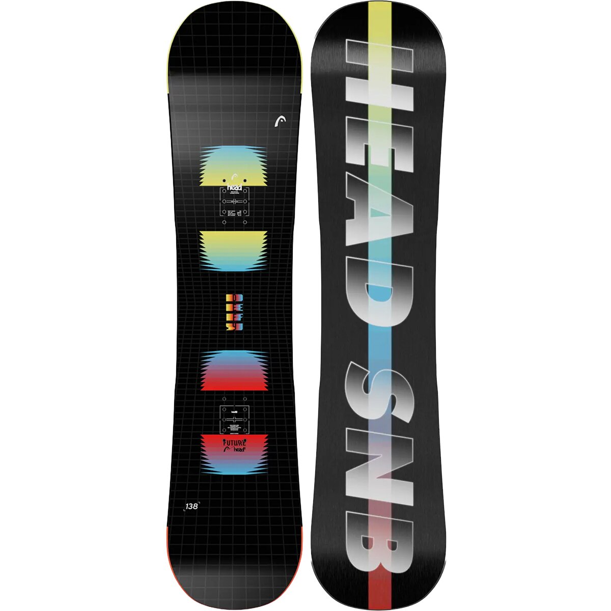 Image of Head USA Defy Youth Snowboard - 2027 - Kids' Black, 138cm
