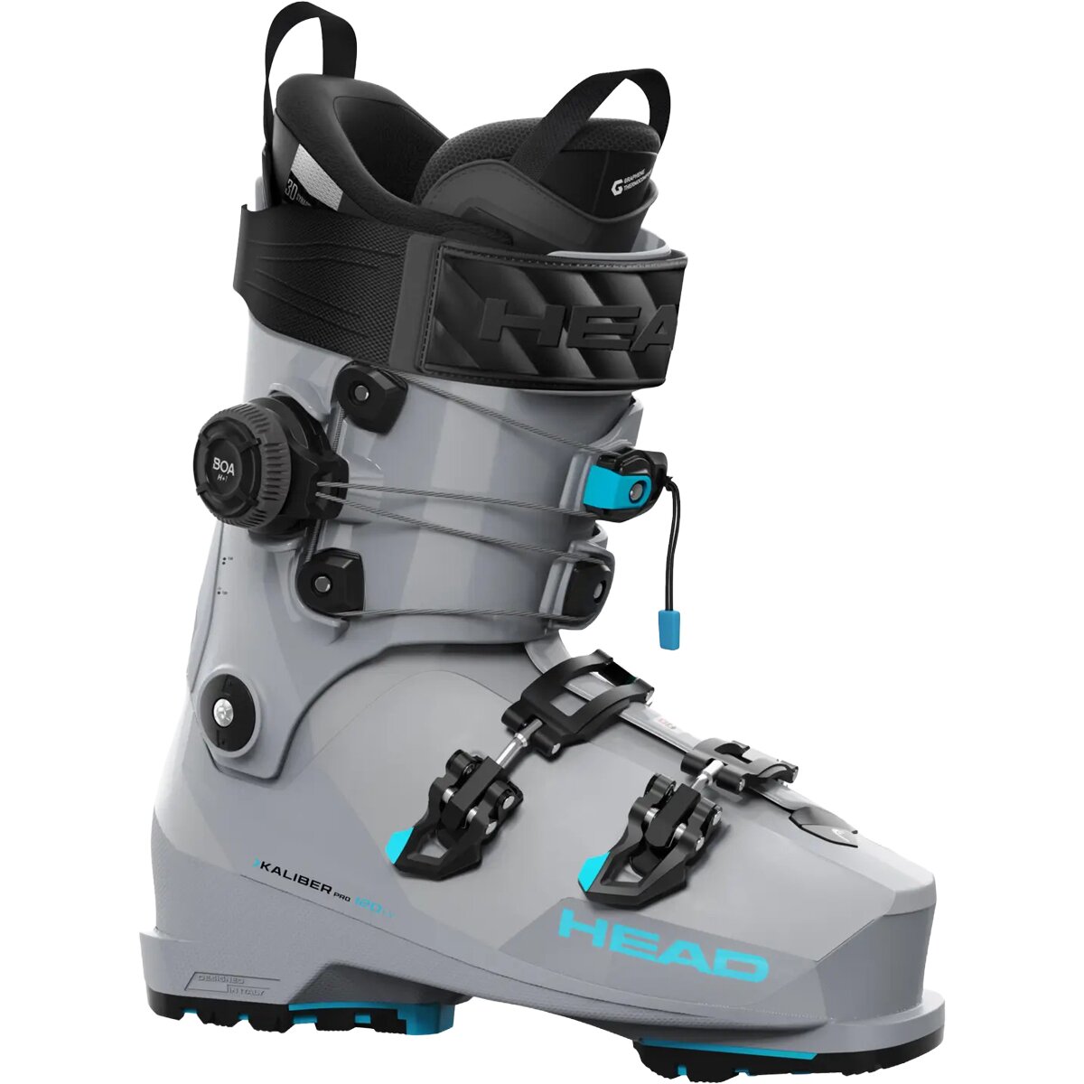 Image of Head USA Kaliber Pro 120 LV GW Single-BOA Ski Boot - 2027 Gray, 25.5