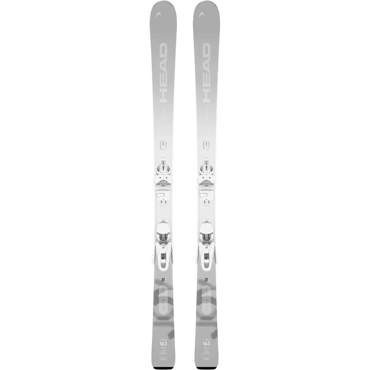 Image of Head USA Pure Joy Ski w/ Joy 9 GW SLR Binding - 2025 - Women's One Color/Solid White, 153cm, 85mm