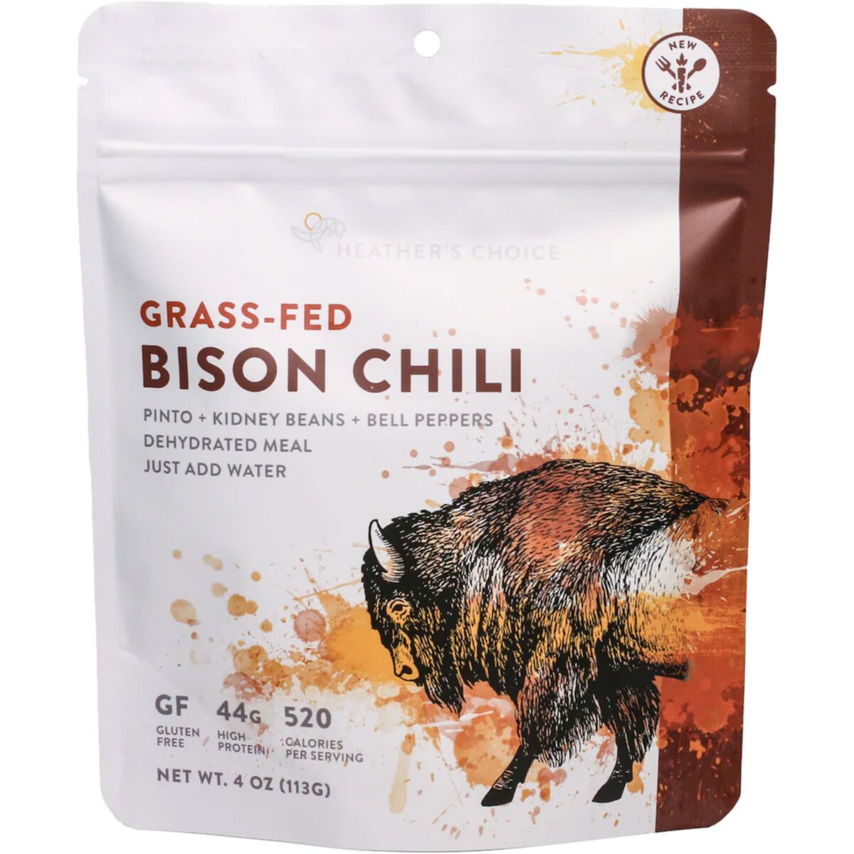 Heather's Choice Heather's Choice Grass-Fed Bison Chili One Color, Pouch