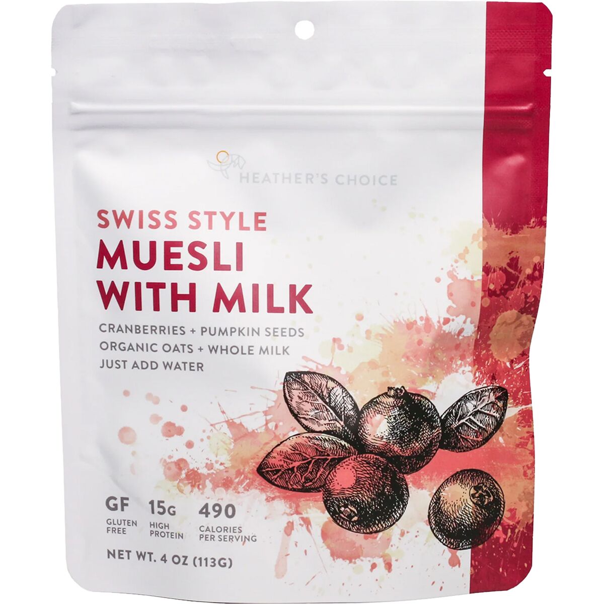 Heather's Choice Heather's Choice Swiss Muesli with Milk One Color, Pouch