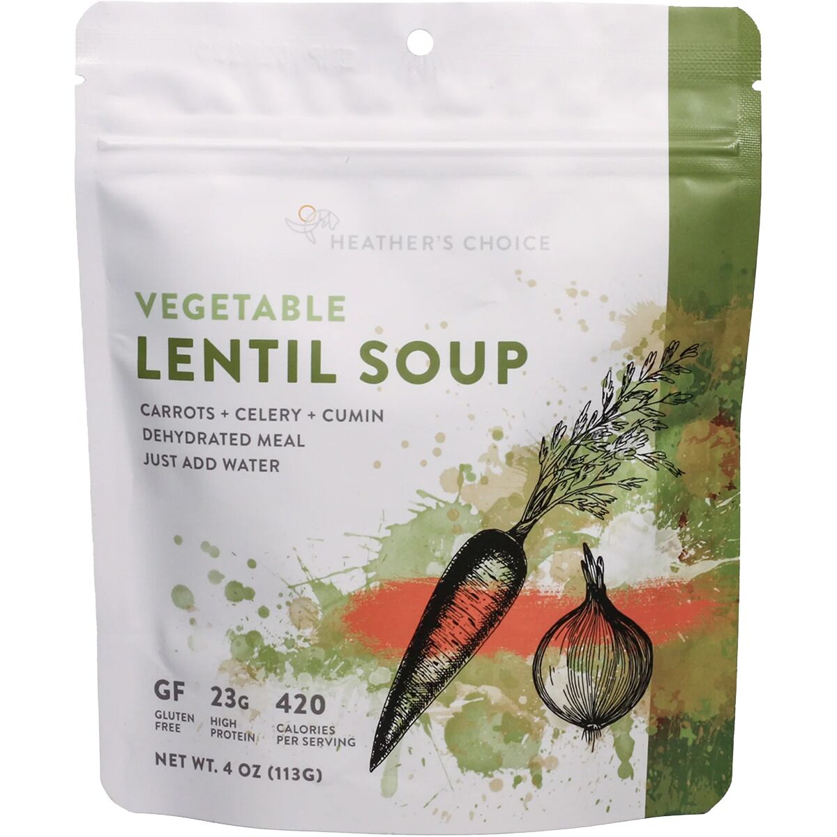Heather's Choice Heather's Choice Vegetable Lentil Soup One Color, Pouch