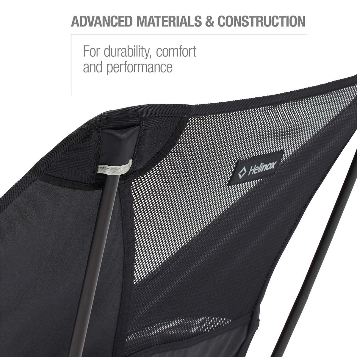 Helinox chair sales one all black