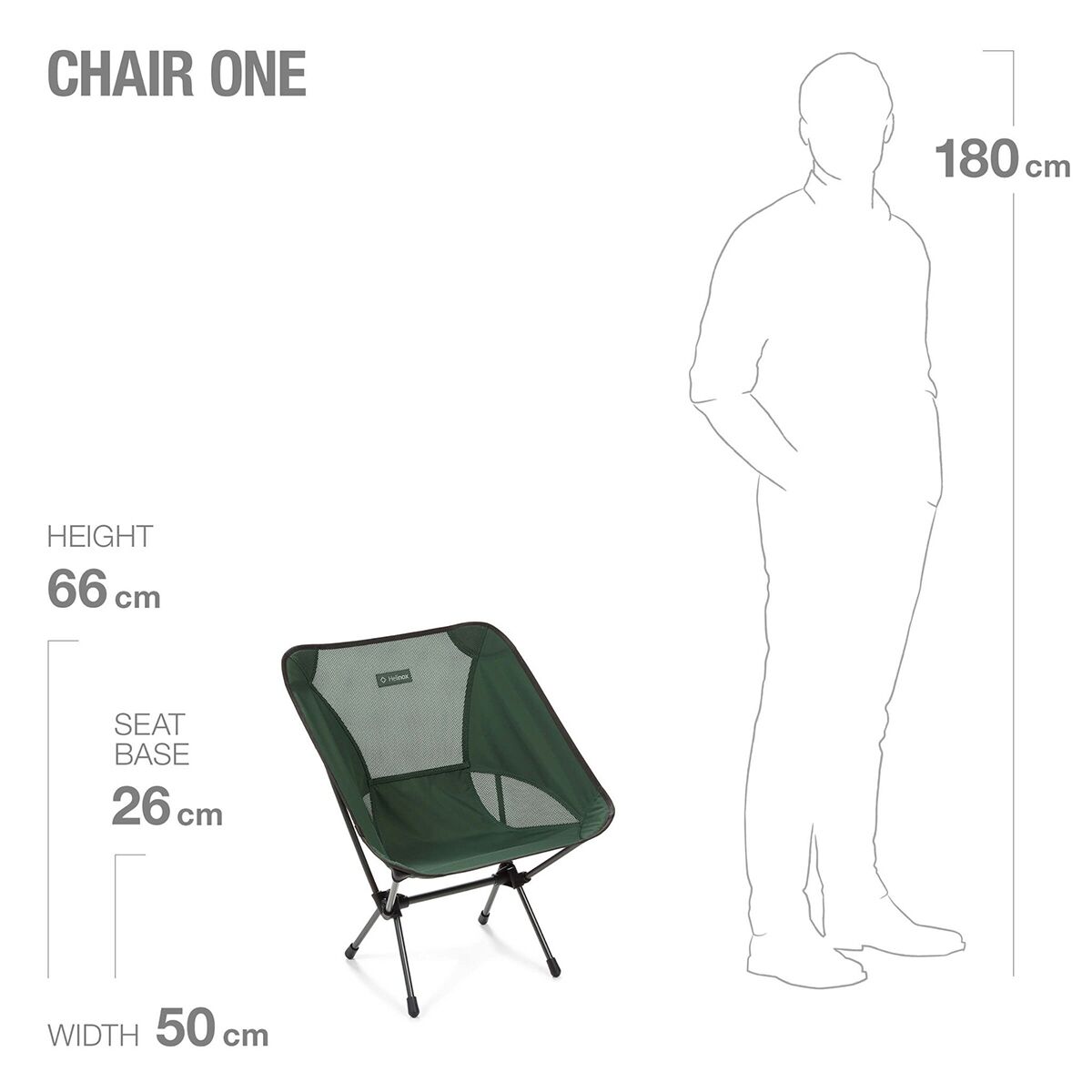 Helinox Chair One Camp Chair - Hike & Camp