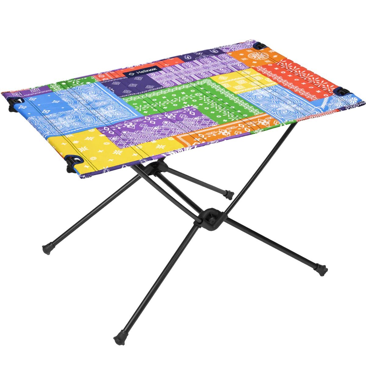 Helinox Table One Hard Top - Large Rainbow Bandana, One Size