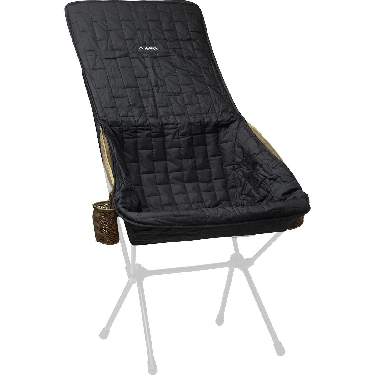 Image of Helinox Seat Warmer Black/Coyote Tan, Savanna/Playa, One Size