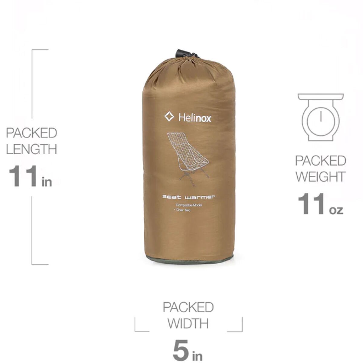 Helinox Seat Warmer - Hike & Camp