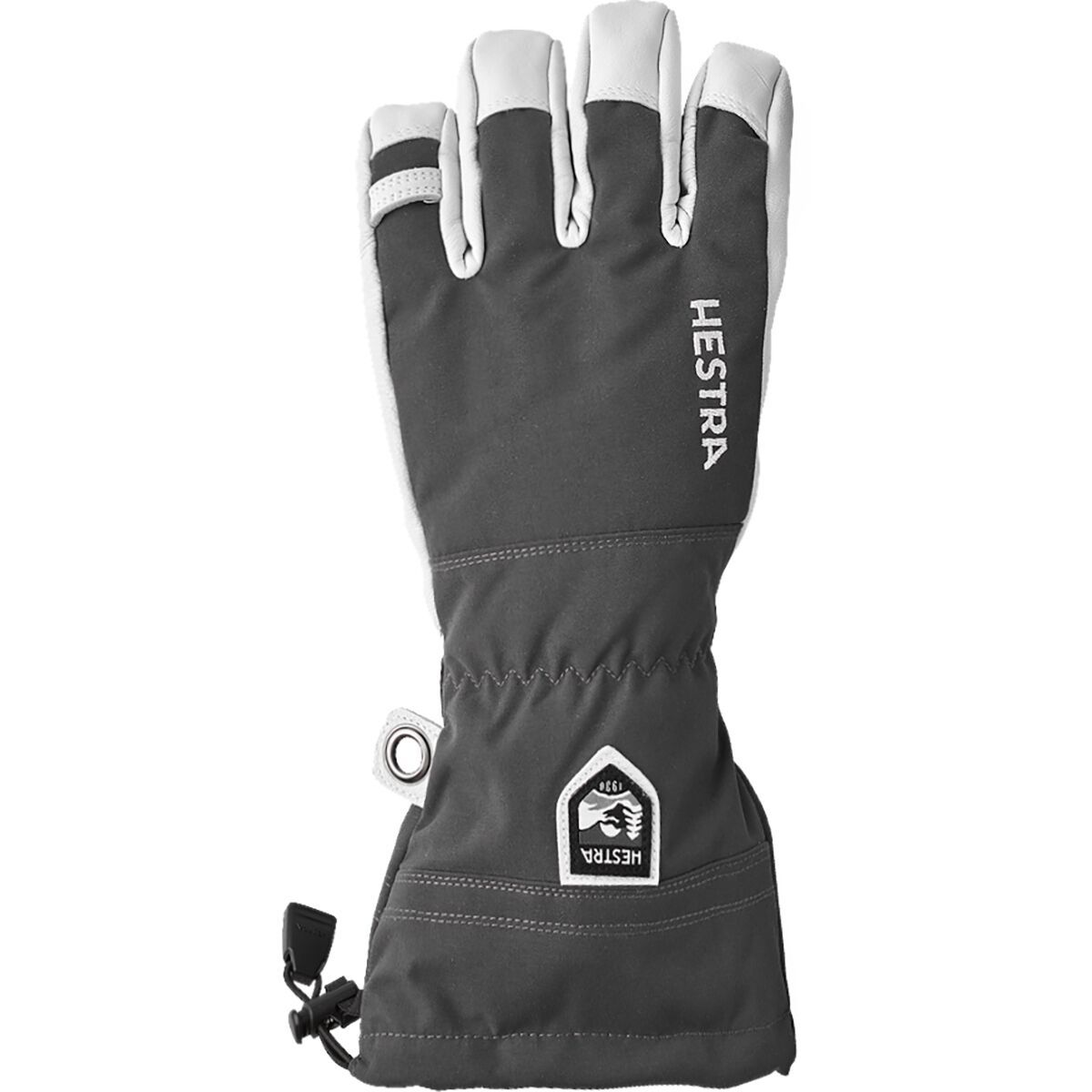 Image of Hestra Army Leather Heli Glove - Men's Grey, 8