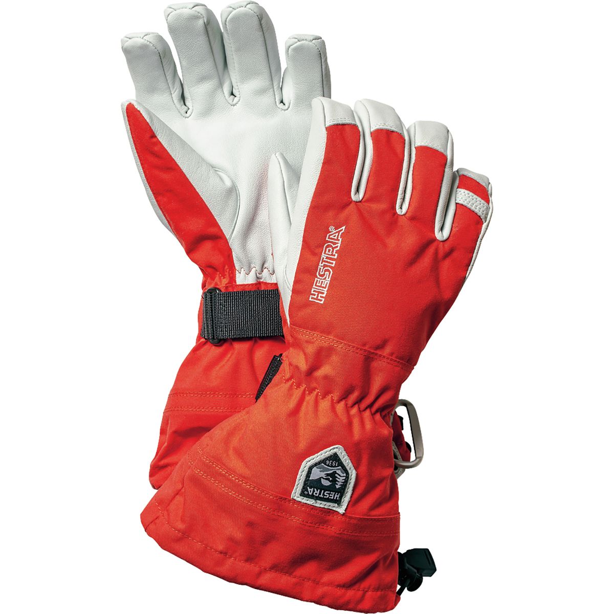 Hestra Leather Heli Ski and Ride Glove with Gauntlet