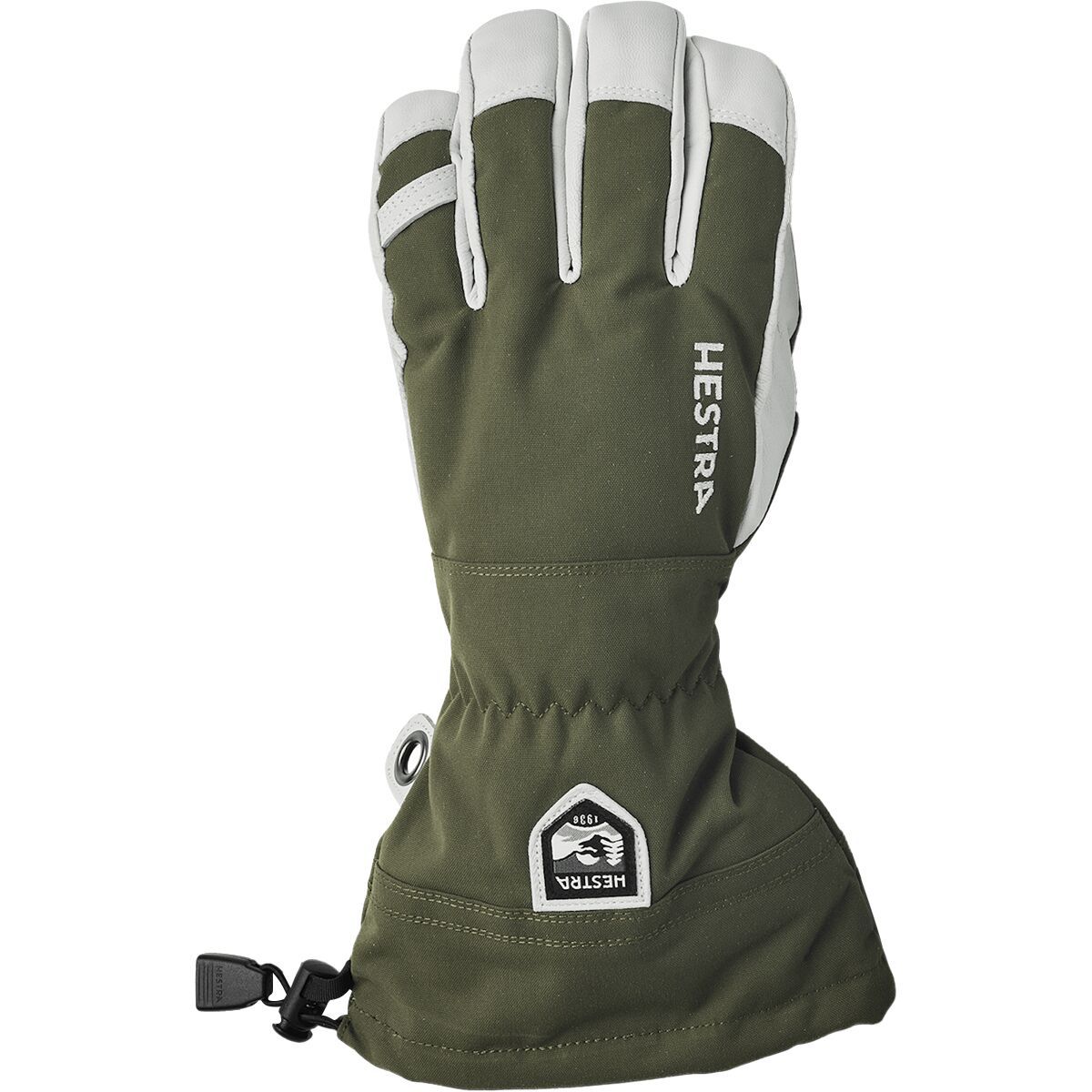 Image of Hestra Army Leather Heli Glove - Men's Olive, 8