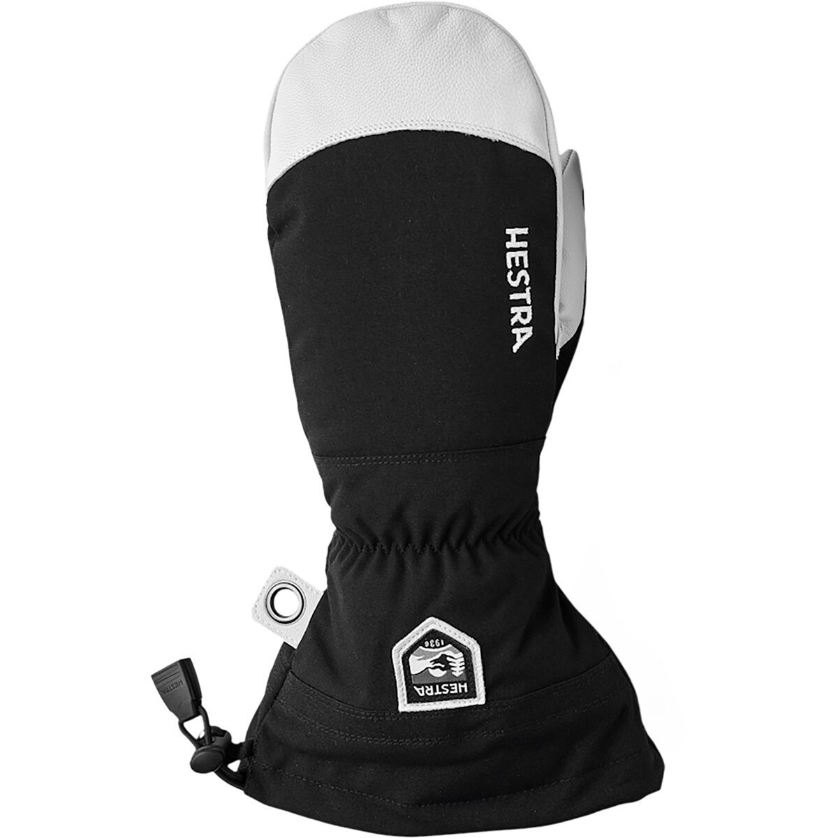 Image of Hestra Army Leather Heli Mitten - Men's Black, 7