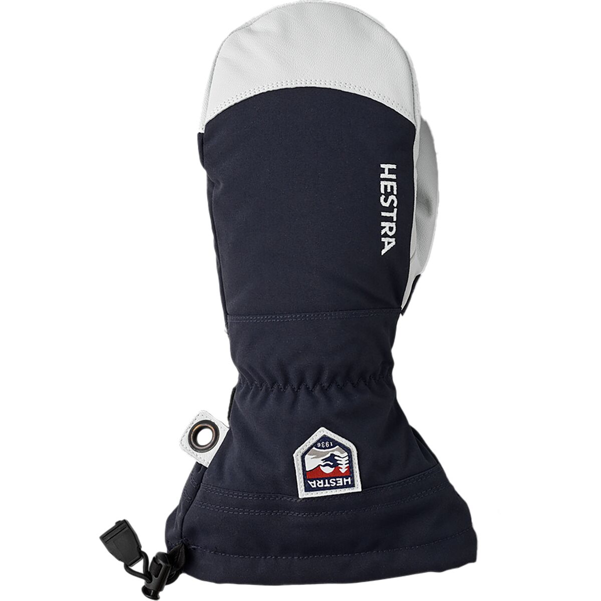 Image of Hestra Army Leather Heli Mitten - Men's Navy, 10