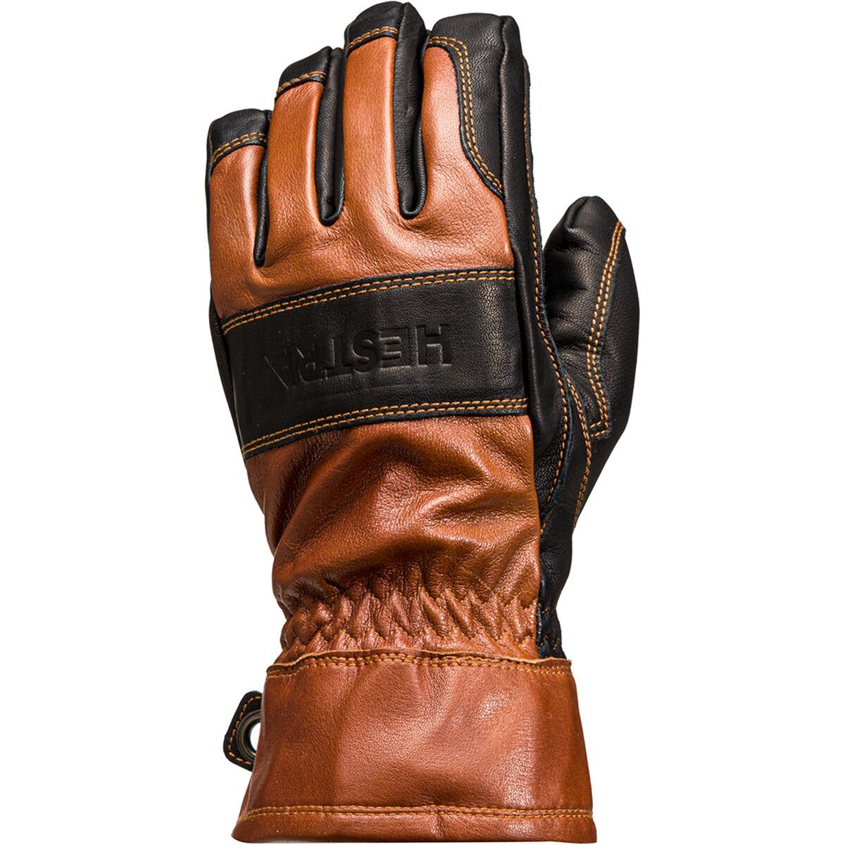 Image of Hestra Falt Guide Glove - Men's Brown/Black, 7