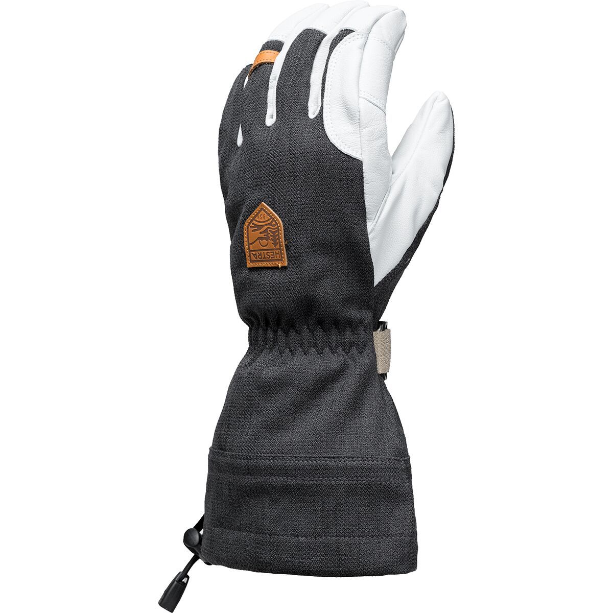 Image of Hestra Army Leather Patrol Gauntlet Glove Charocoal, 11
