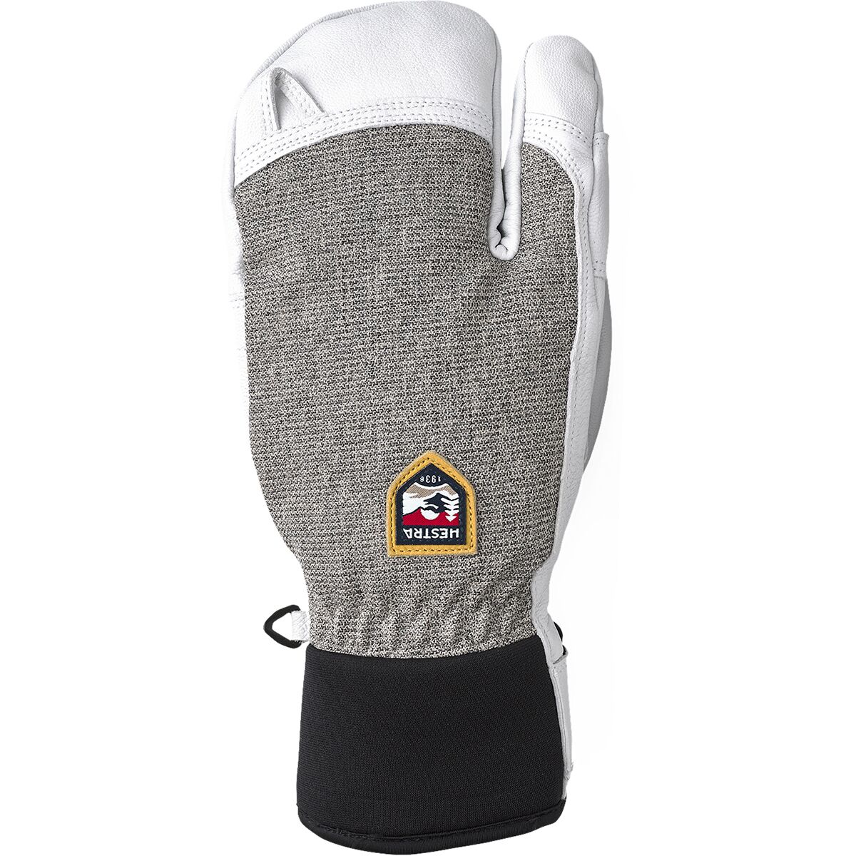 Hestra Army Leather Patrol 3-Finger Glove - Men's Light Grey