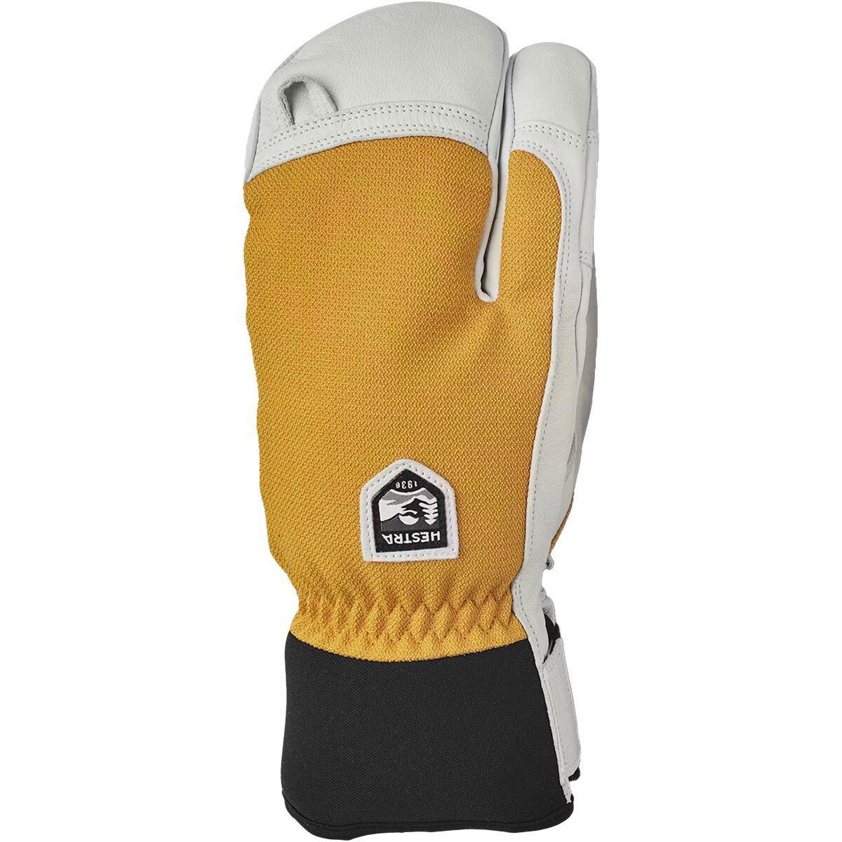 Image of Hestra Army Leather Patrol 3-Finger Glove - Men's Mustard, 11