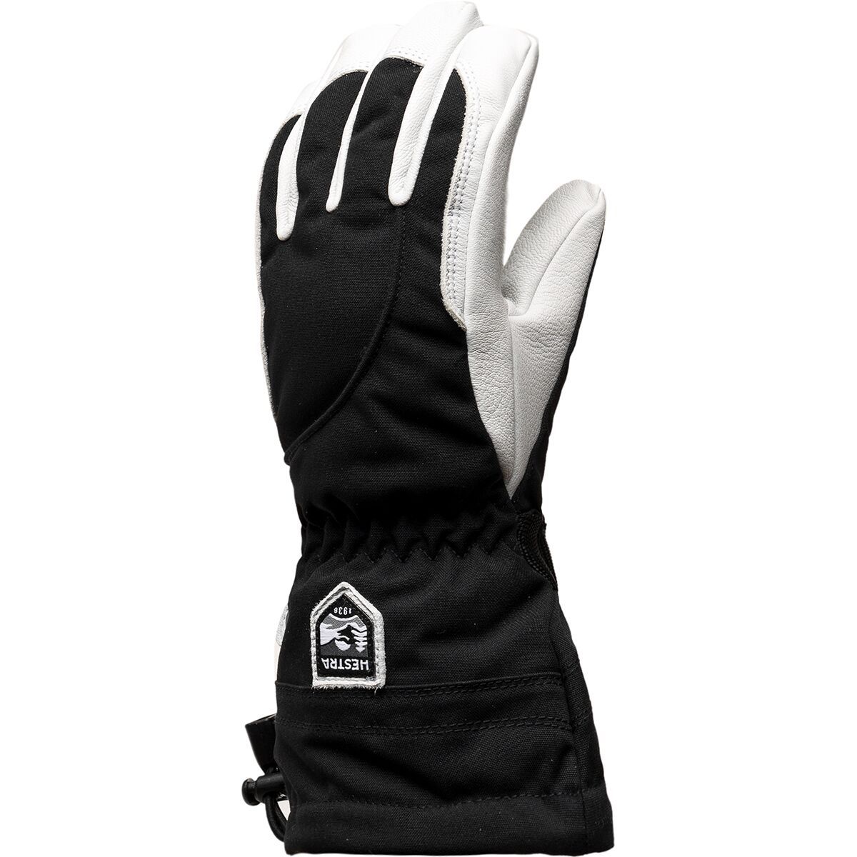 Image of Hestra Heli Glove - Women's Black/Off White, 8