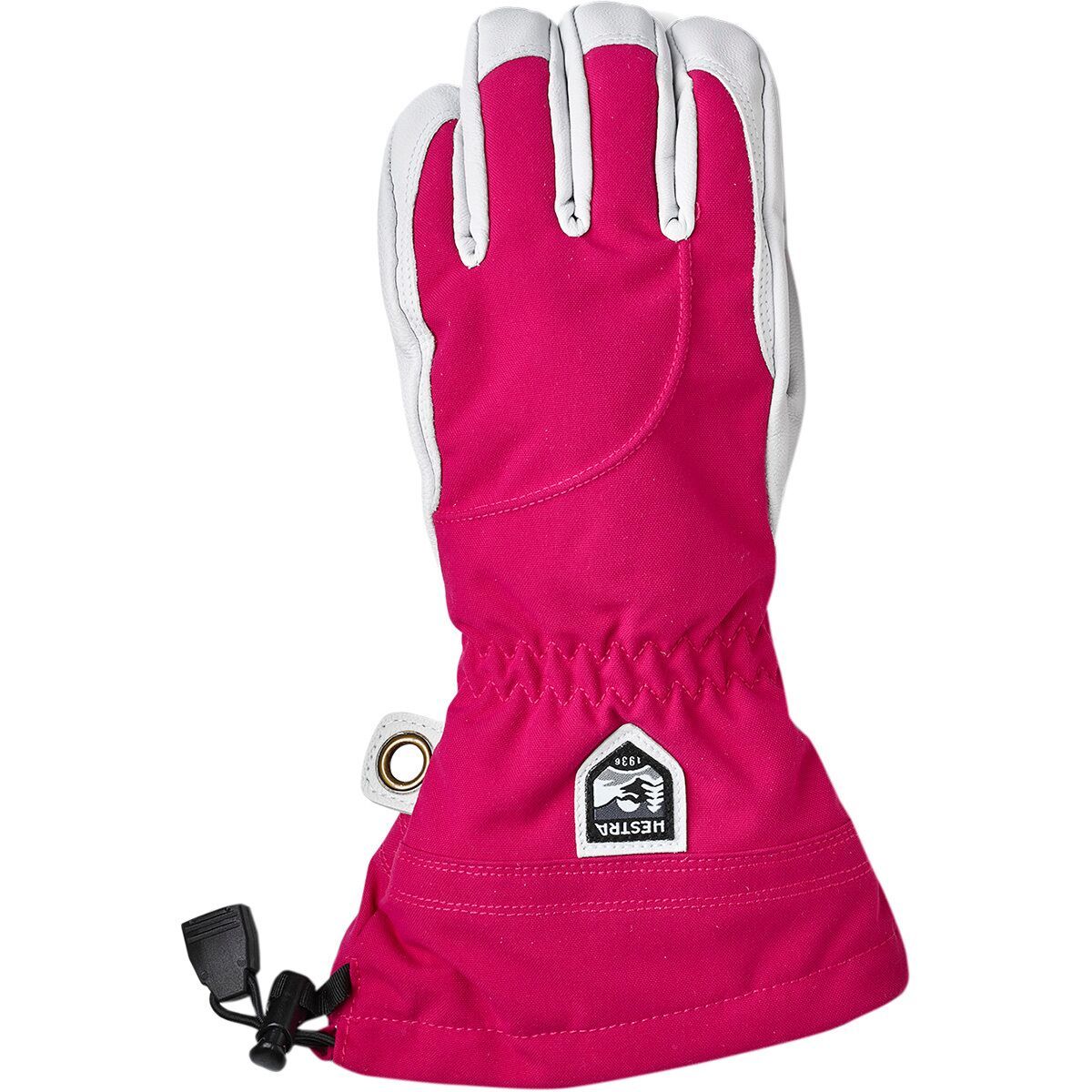 Image of Hestra Heli Glove - Women's Fuchsia/Off White, 9