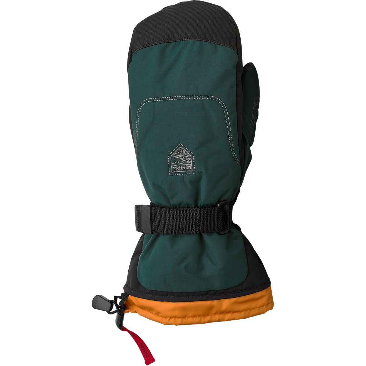 Image of Hestra Gauntlet Sr Mitten Bottle Green/Bottle Green, 6