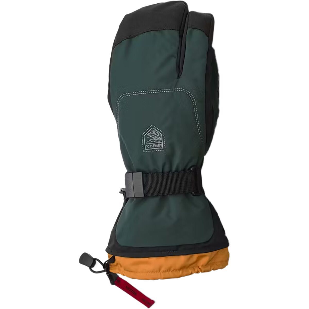 Image of Hestra Gauntlet Sr 3-Finger Glove Bottle Green/Bottle Green, 11