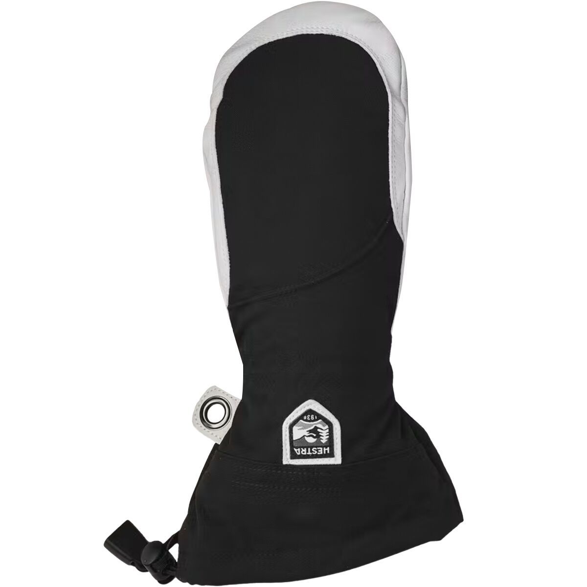 Image of Hestra Heli Mitten - Women's Black/Off White, 7