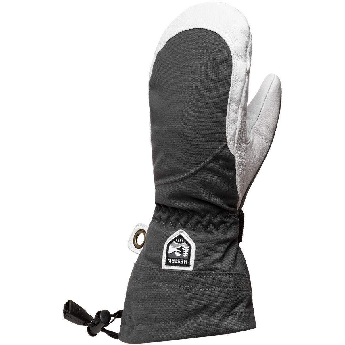 Image of Hestra Heli Mitten - Women's Grey/Off White, 7
