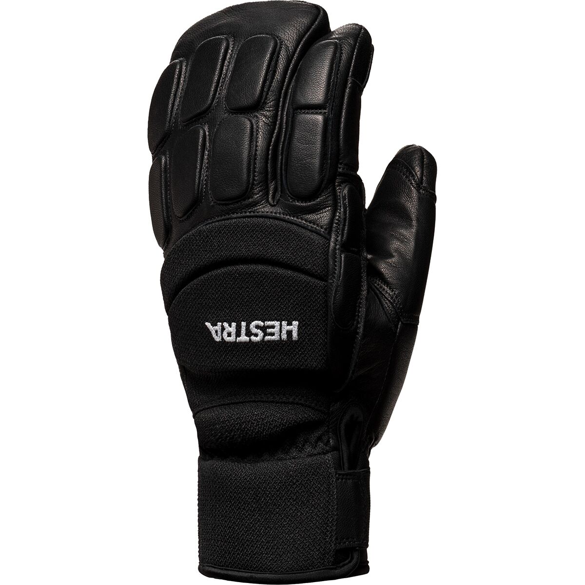 Hestra Vertical Cut CZone 3-Finger Glove Black/Black