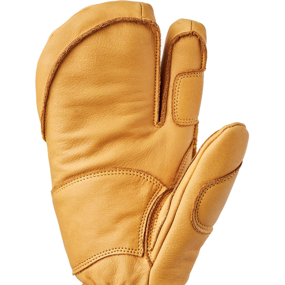 Hestra Gloves Vertical Cut C Zone 3 Finger Unisex Ski Glove In Black 