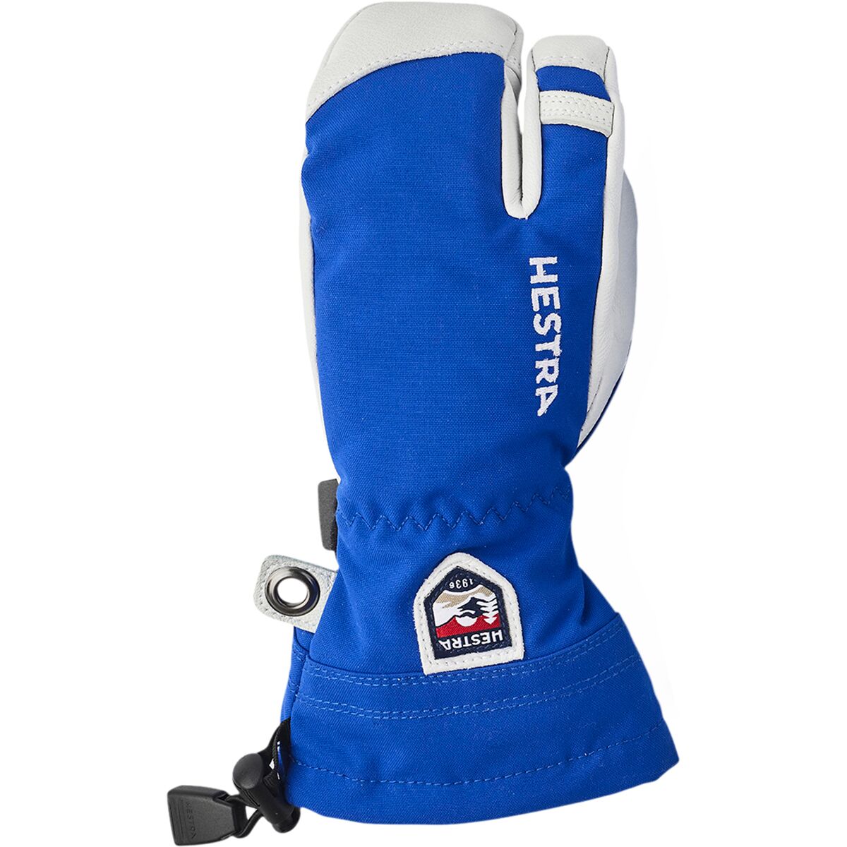 Image of Hestra Heli Ski Junior 3-Finger Glove - Kids' Royal Blue, 4