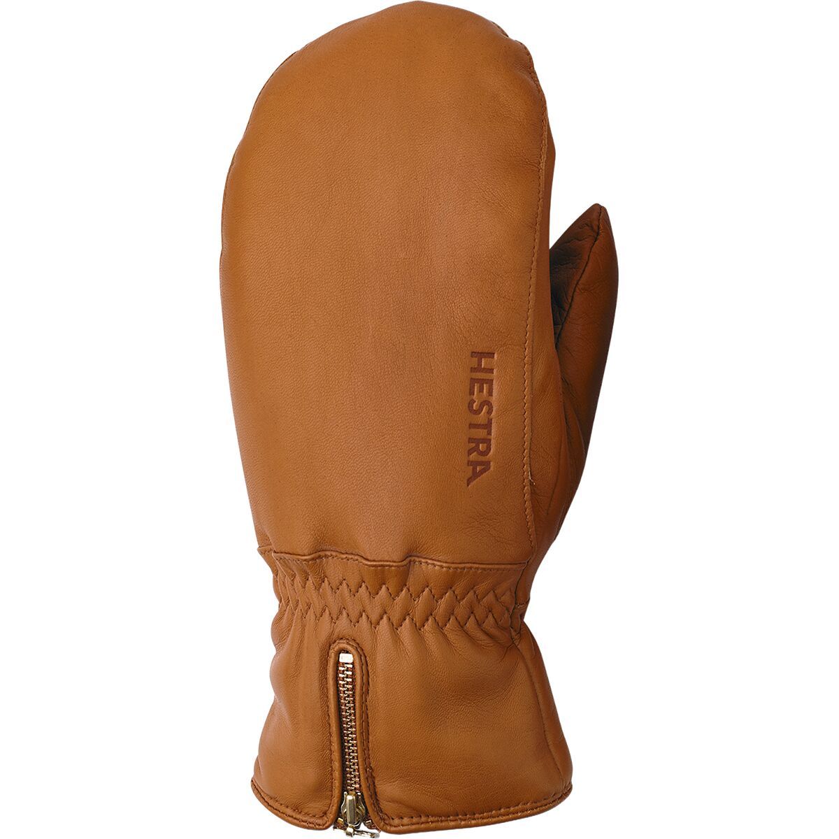 Image of Hestra Leather Swisswool Classic Mitten - Women's Cork, 9