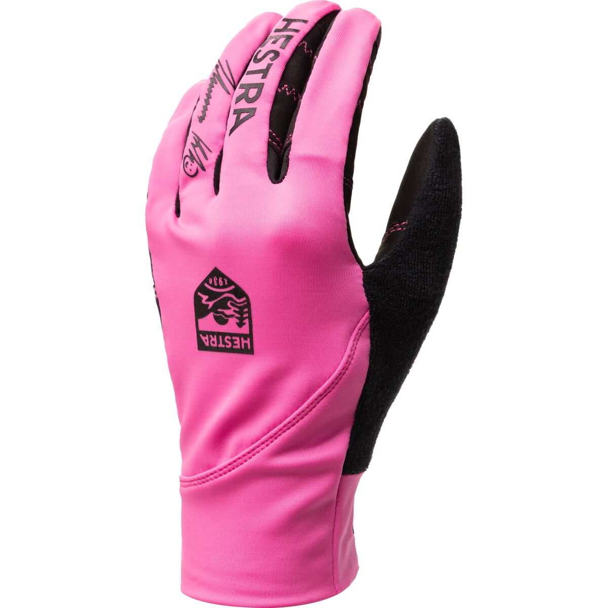 Image of Hestra Ergo Grip Race Cut Glove Fuchsia/Black, 11