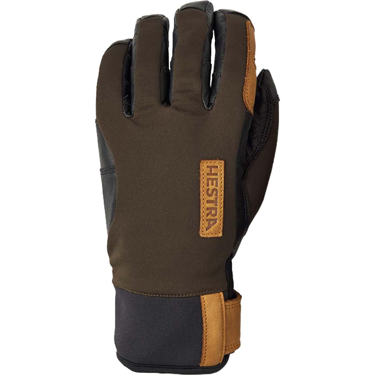 Image of Hestra Ergo Grip Active Wool Terry Glove Dark Forest/Black, 6