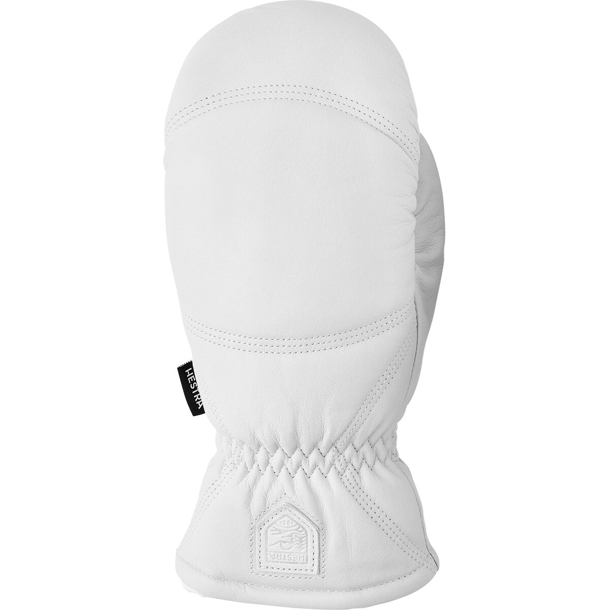 Image of Hestra Leather Box Mitten - Women's Off White, 10
