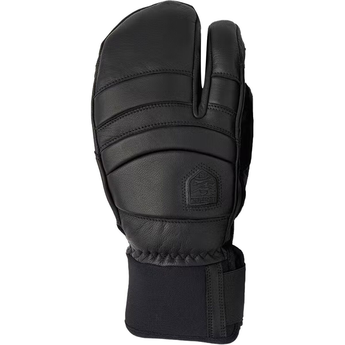 Image of Hestra Fall Line 3-Finger Glove Black/Black, 6