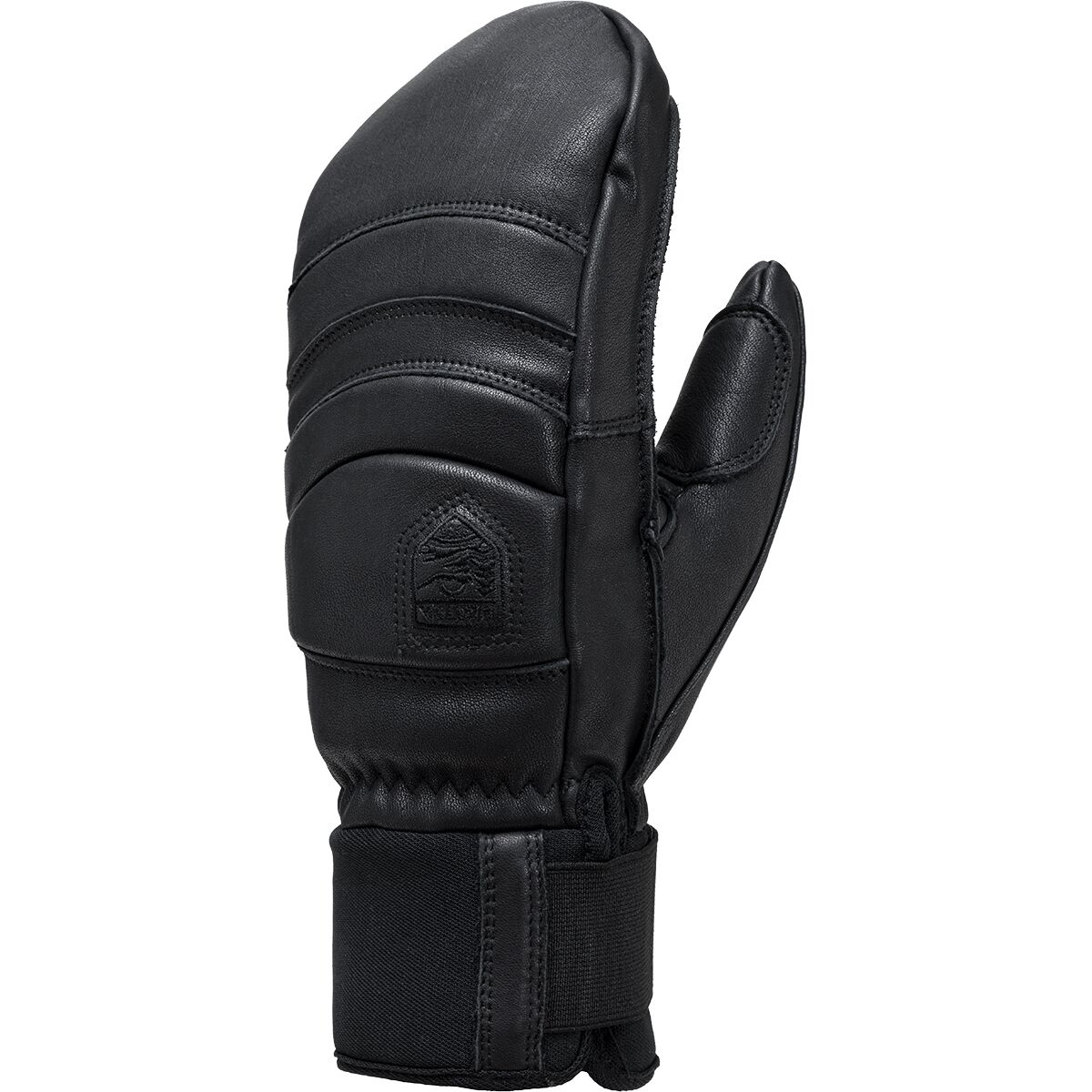 Image of Hestra Fall Line Mitten Black/Black, 6