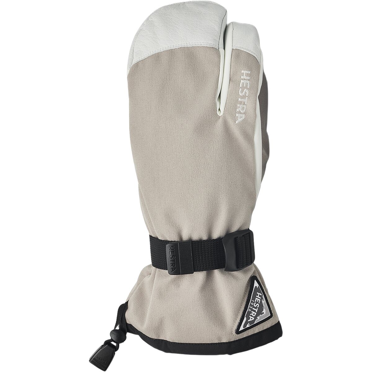 Image of Hestra Powder Gauntlet 3-Finger Glove Beige, 7