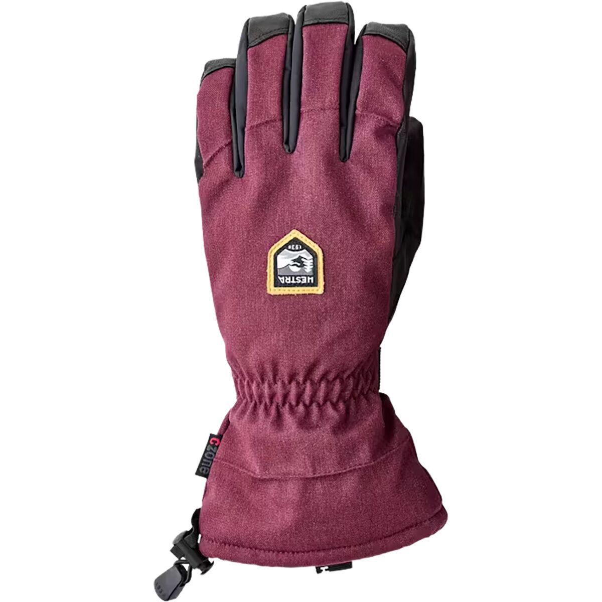 Image of Hestra Czone Mountain Glove Bordeaux, 9