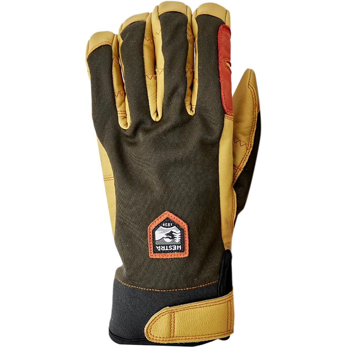 Image of Hestra Ergo Grip Active Glove Dark Forest/Natural Brown, 11