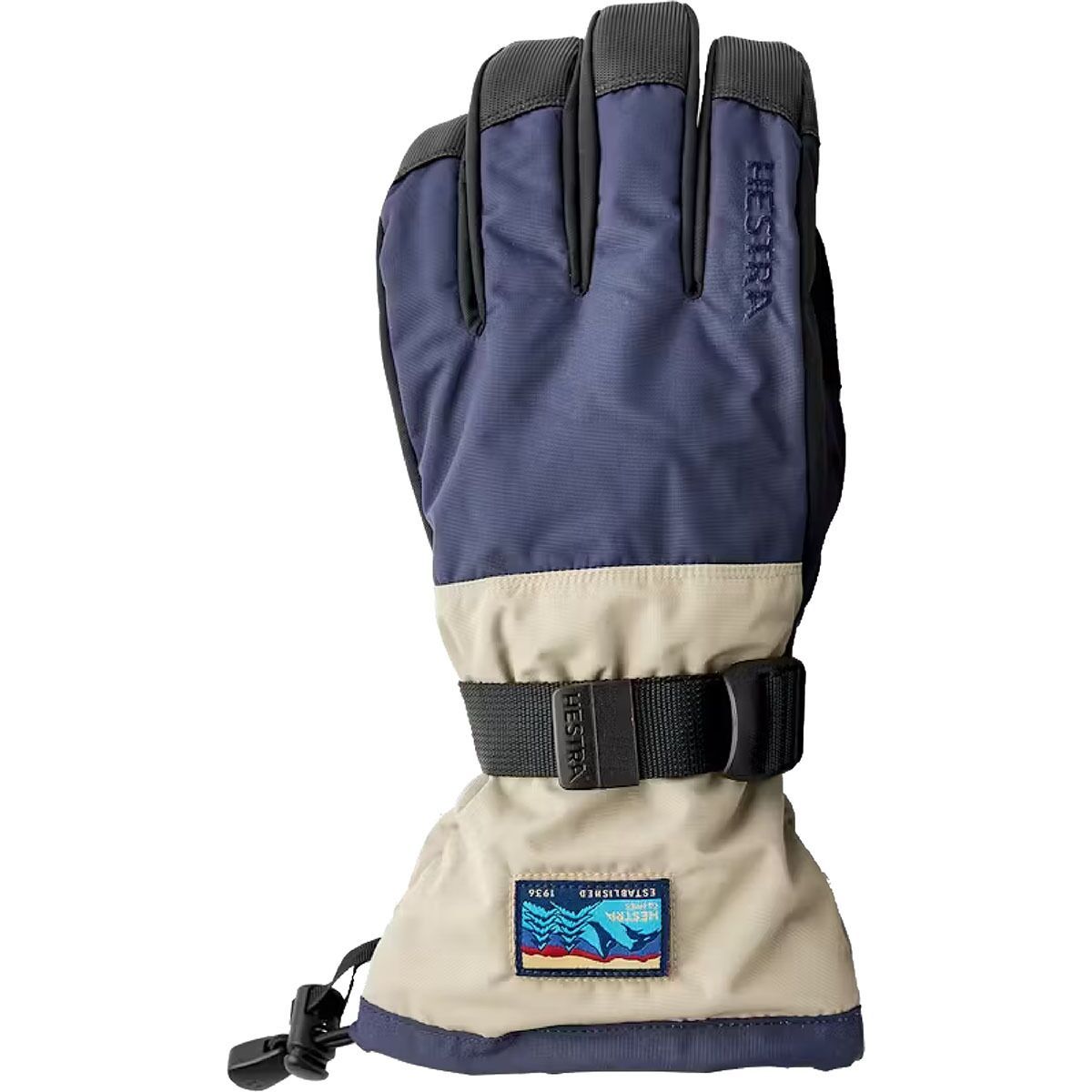 Image of Hestra Gauntlet Sr Glove Dark Navy/Beige, 10