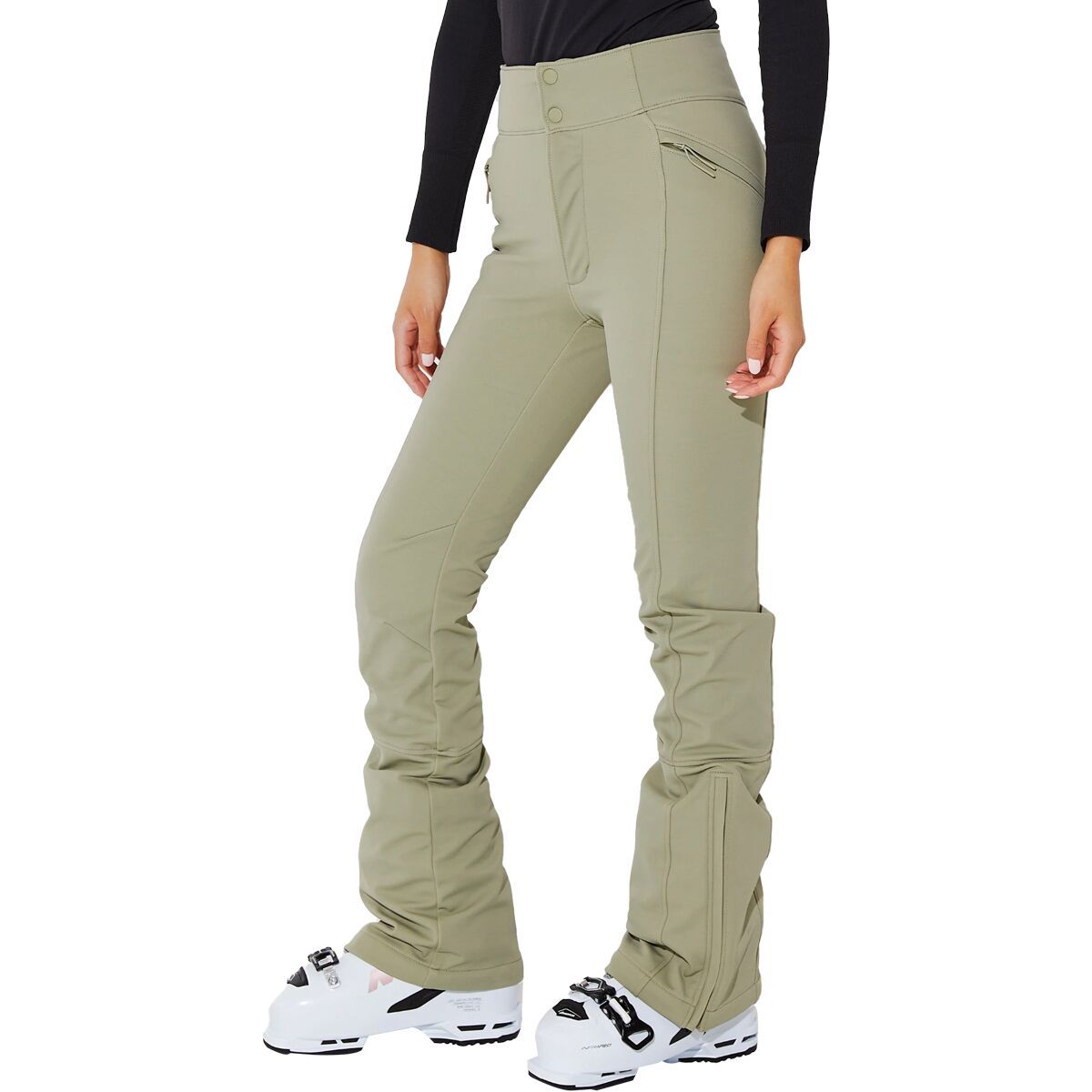Image of Halfdays Emma Pant - Women's Sage, 1X/Reg