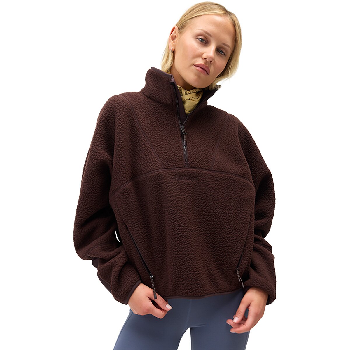 Image of Halfdays Pieper Fleece Jacket - Women's Americano, M
