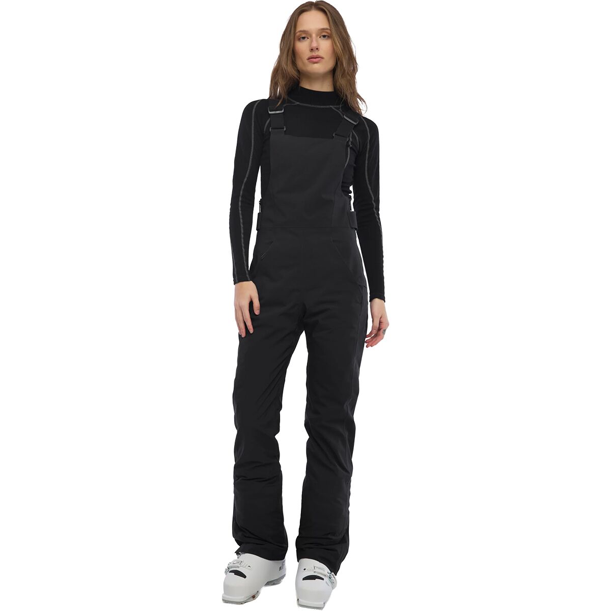 Image of Halfdays Carson Bib Pant - Women's Black, M/Reg