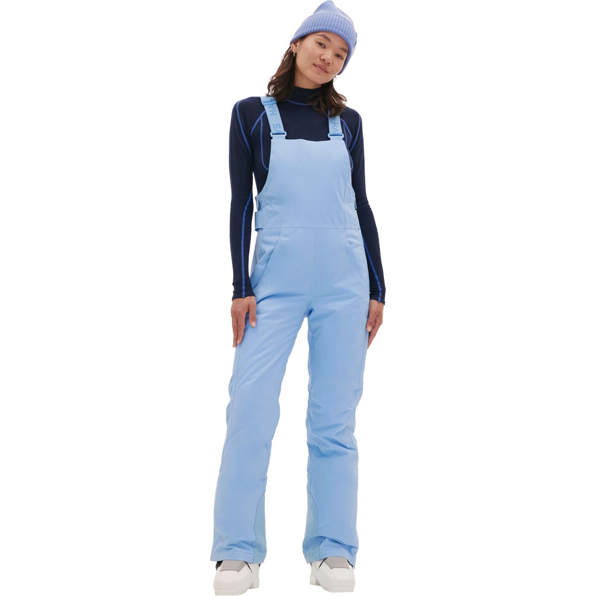 Image of Halfdays Carson Bib Pant - Women's Forget Me Not, M/Reg