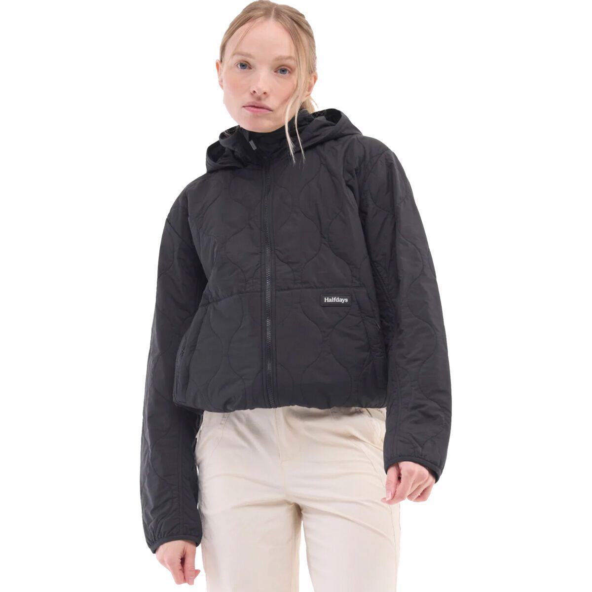 Image of Halfdays Bessie Packable Jacket - Women's Black, M